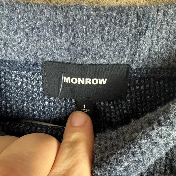 Monrow Sweater Knit Sweatpants - Picture 2 of 2